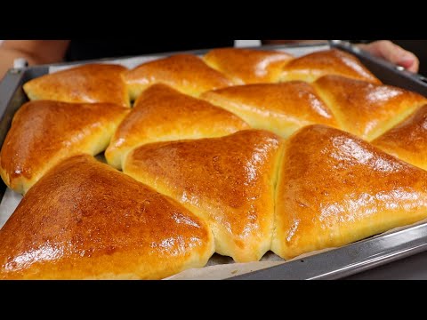 Incredibly FLUMPY! The best PIE DOUGH! Egg and Green Onion Pie Recipe