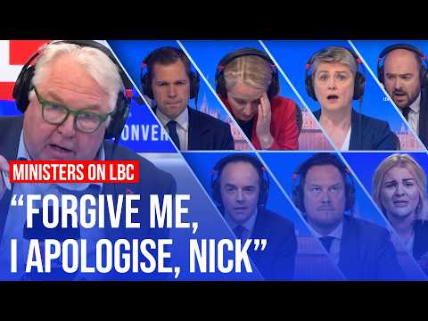 All the times minsters couldn't - or wouldn't - answer Nick Ferrari's questions in 2025 | LBC