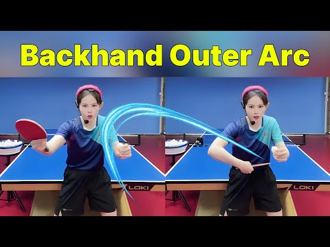 Stop Pushing, Start Whipping! | The 'Outer Arc' Secret That Unlocks Your Backhand (Loop, Flick, Rip)
