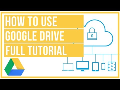 Google Drive Full Tutorial From Start To Finish - How To Use Google Drive