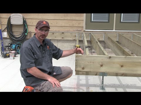 How To Build A Deck | #2 Framing [Beam/Joists/Ledger]