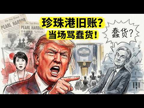珍珠港被翻舊帳！鮑威爾被當面罵「蠢貨」，川普一句話讓全場沉默，日美關係暗藏什麼玄機？
