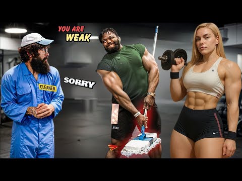 ANATOLY Uses 32kg Mop in the Gym | Everyone Thought He Was Weak… Then He Proved Them Wrong 🔥🧹