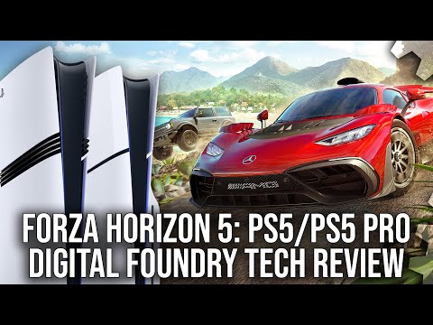 Forza Horizon 5 - PlayStation 5/PS5 Pro DF Tech Review - Undiminished Excellence