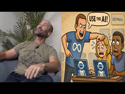 Meta Forcing Employees to Use AI from Third Party Vendors- Zuckerberg is Clueless