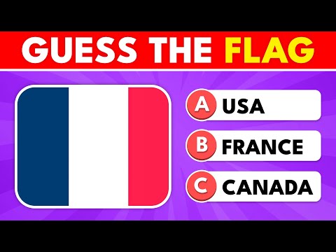 Can You Pass These 50 World Flags Quiz? 🌍 | Ultimate Flag Quiz Challenge 🏳️ - Knowlio