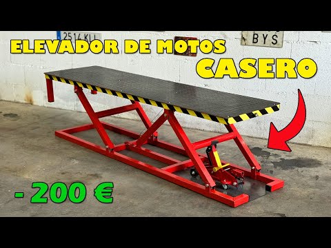 How to Make a Homemade Hydraulic Motorcycle Lift | Easy and Inexpensive