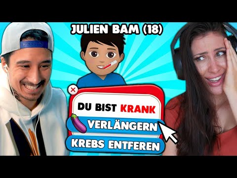 Julien verlängert lieber sein Gemächt als sein Leben. BitLife