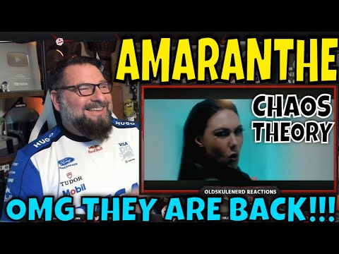AMARANTHE - Chaos Theory (OFFICIAL MUSIC VIDEO) OLDSKULENERD REACTION