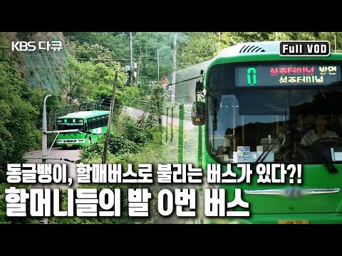 🚌 꼬불꼬불 성주 시골길을 누비는 할매들의 버스! '0번, 성주 할매버스 이야기’ (KBS 20170701 방송)