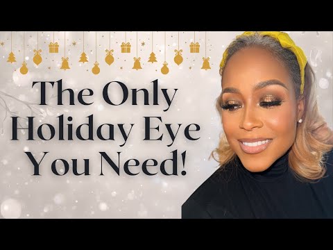 How To Get The Prettiest Gold Smoky Eyes For Holidays