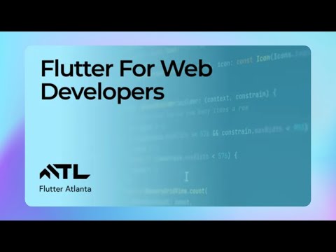 Learn With Will: Flutter for Web Developers. Part 1