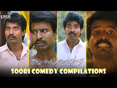 Vellaikaara Durai Movie Scene | Soori Comedy Compilations | Vikram Prabhu | Sri Divya | Soori