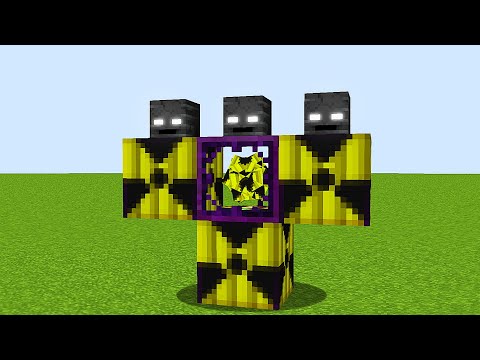 New Spawn! Secret Nuclear Wither Storm in Minecraft!! #minecraft #nuclearwitherstorm #witherstrom