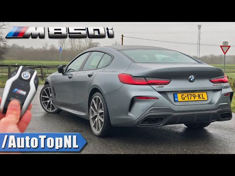 2020 BMW 8 Series M850i GRAN COUPE | REVIEW on AUTOBAHN (NO SPEED LIMIT) by AutoTopNL