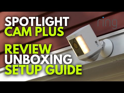 NEW 2022 Ring Spotlight Cam Plus - Unboxing, Review, Setup Guide