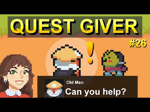 NPC Quest Giver with Changing Dialogue Lines! - Top Down Unity 2D #26