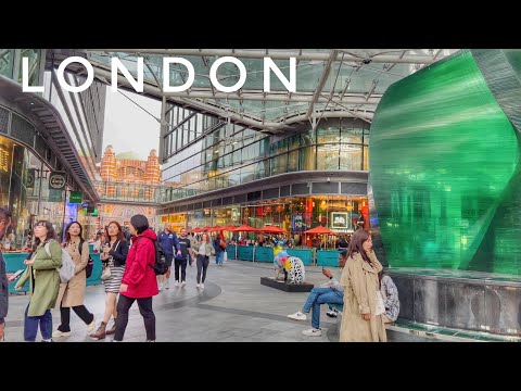 Victoria Station London Walking Tour, London City Walk, Central Lonfon View, London Streets Walk 4K