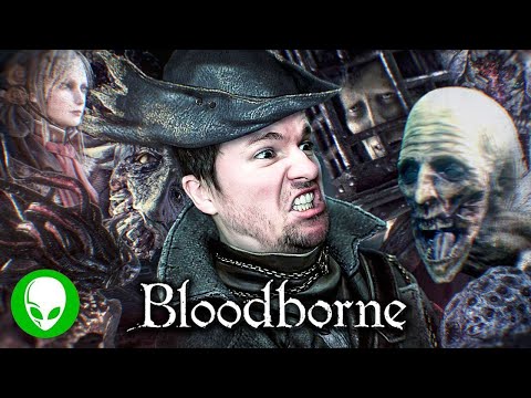 BLOODBORNE - All Bosses No Death Run + Lore Deep Dive