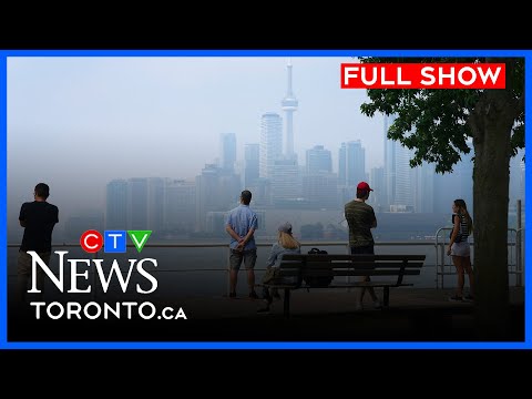Toronto clouded in forest fire smoke | CTV News Toronto at Noon for July 14, 2025