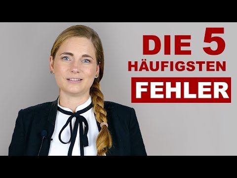 Die 5 häufigsten Fehler im Vorstellungsgespräch