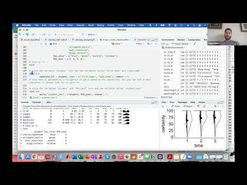 Data wrangling and visualization in R