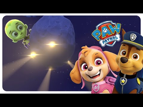 Chase and the Baby Space Rocks 🚀👽 | PAW Patrol | Cartoons for Kids