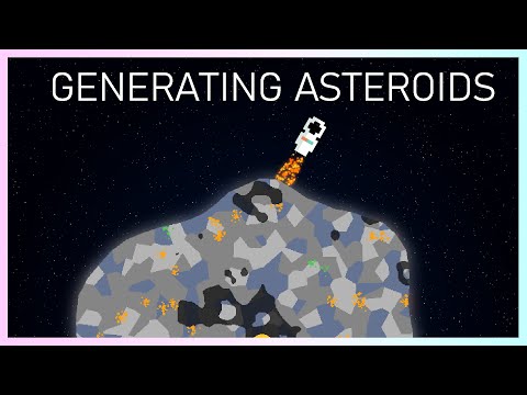 Fixing the asteroid generation in my space mining game