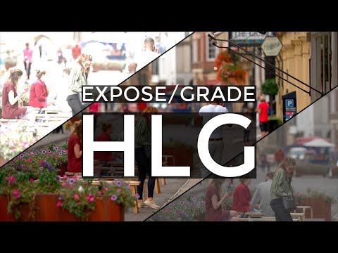 How To Expose & Grade HLG | Better Than SLOG3? Should You Grade It At All?