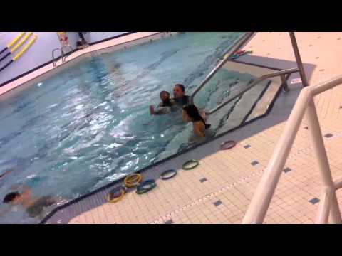 Arya swimming lessons