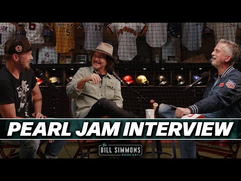 Pearl Jam’s Eddie Vedder and Jeff Ament sit down with Bill Simmons | The Bill Simmons Podcast