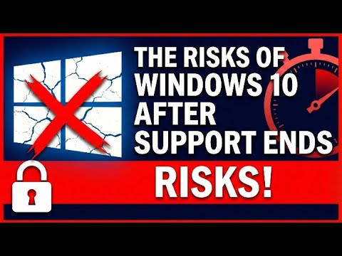 Millions of PCs in Danger Windows 10 Support Ends and Critical Exploits Surge
