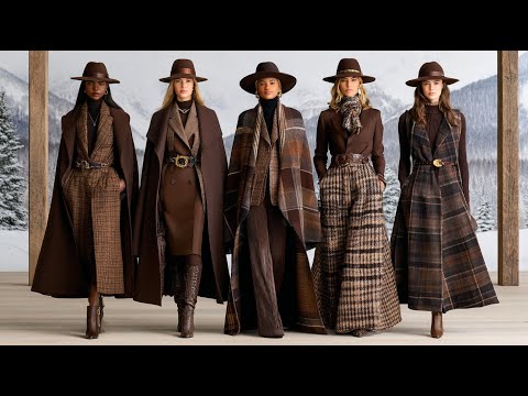 Warm Winter Elegance by Ralph Lauren — Brown & Mocha Styles You’ll Love