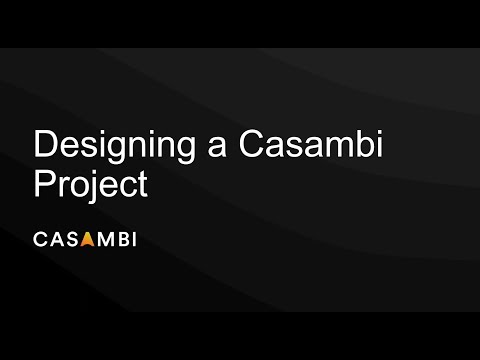 Designing a Casambi Project.