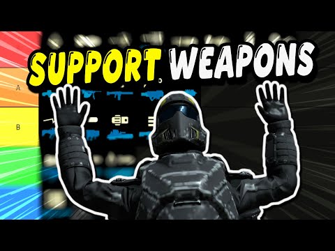 Helldivers 2 - Every Support Weapon Ranked Worst to Best!