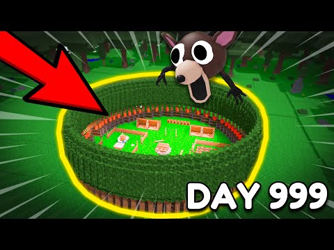 I Built THE SAFEST BASE in 99 NIGHTS IN THE FOREST ROBLOX