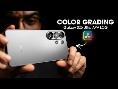 Master Galaxy S26 Ultra APV LOG Color Grading - Better Than iPhone ProRes?