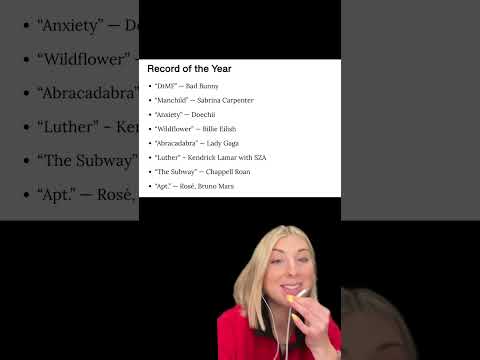 2026 GRAMMY'S PREDICTIONS