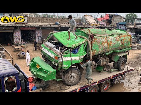Completely Destroyed Oil Tanker Restored Like Brand New – Unbelievable Transformation!