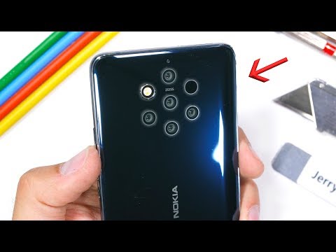 This Smartphone has 7 Cameras?! - Nokia 9 Durability Test