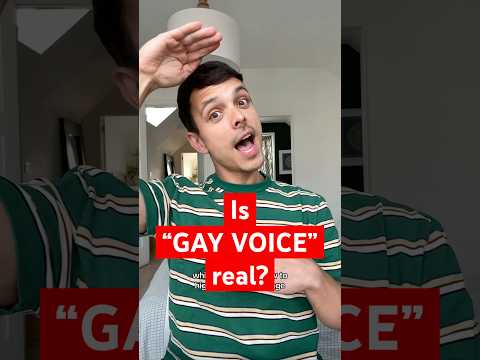 Can you tell if someone is gay from their voice?