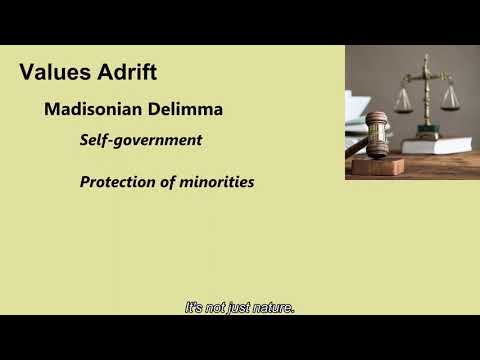 Values Adrift: The Madisonian Dilemma