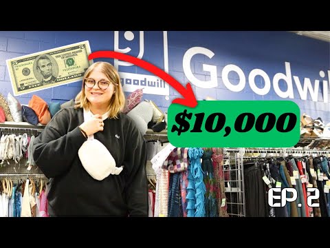DAY 2 OF TURNING $5 INTO $10,000 BY THRIFTING
