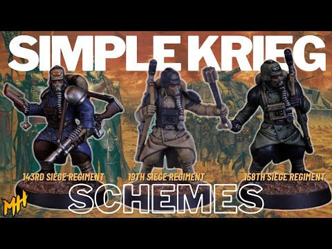 How to Paint Death Korps of Krieg - Easy schemes for any level of painter!