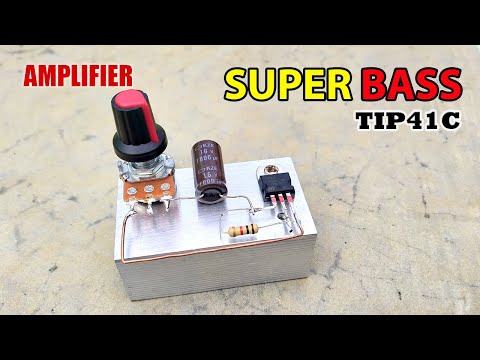 Mini Amplifier tip41 | Super Bass