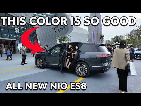 The NIO ES8 Launch Price WOWS the Crowd | "太NB了!"