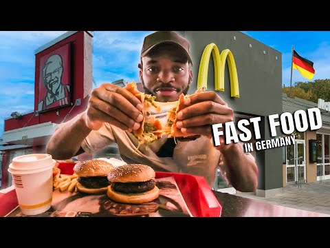 I TRIED FAST FOOD IN GERMANY'S STRANGEST CITY 🇩🇪