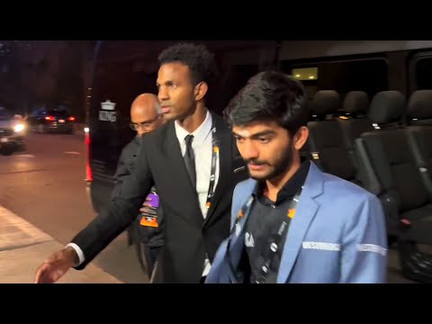 Gukesh Comes Back From Hotel After Realizing That He Won Candidates!