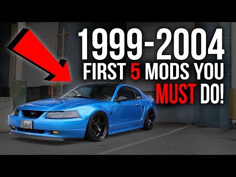 First 5 Modifications You MUST DO On a 1999-2004 Mustang!