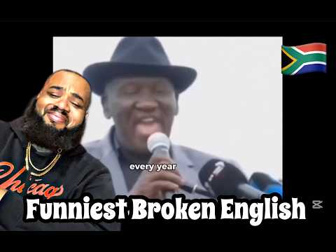 AMERICAN REACTS to Mzansi vs English | FUNNIEST Broken English Moments in SOUTH AFRICA